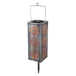 Globo SOLAR Solarleuchte LED Kupferfarben, Silber, 1-flammig -Lampe Verkäufe globo solar solarleuchte 33630 4