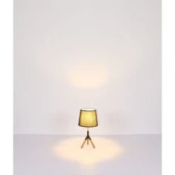 Globo TL Tischleuchte Naturfarben, Schwarz, 1-flammig -Lampe Verkäufe globo tl tischleuchte 21629t 10