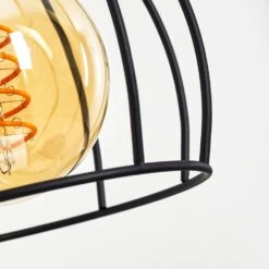 Gondo Wandleuchte Holz Hell, Schwarz, 1-flammig -Lampe Verkäufe gondo wandleuchte h3331118 9