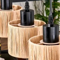 Granja Hängeleuchte Naturfarben, Schwarz, 3-flammig -Lampe Verkäufe granja haengeleuchte h9043027 5