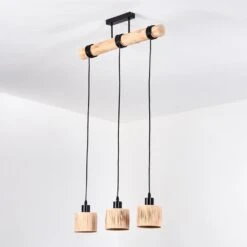 Granja Hängeleuchte Naturfarben, Schwarz, 3-flammig -Lampe Verkäufe granja haengeleuchte h9043027 7