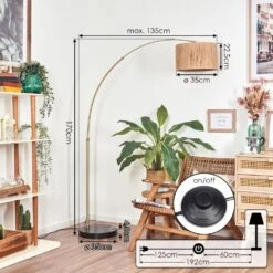 Granja Stehleuchte 35 Cm Messing, Schwarz, 1-flammig -Lampe Verkäufe granja stehleuchte 35 cm h3956540 3