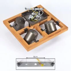 Gressot Deckenleuchte Naturfarben, Nickel-Matt, 4-flammig -Lampe Verkäufe gressot deckenleuchte h3455289 4