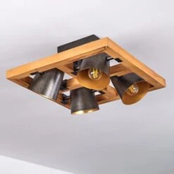 Gressot Deckenleuchte Naturfarben, Nickel-Matt, 4-flammig -Lampe Verkäufe gressot deckenleuchte h3455289 7