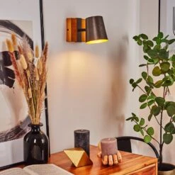 Gressot Wandleuchte Antik, Naturfarben, Nickel-Matt, 1-flammig -Lampe Verkäufe gressot wandleuchte h3545140 10