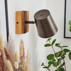 Gressot Wandleuchte Antik, Naturfarben, Nickel-Matt, 1-flammig -Lampe Verkäufe gressot wandleuchte h3545140 9