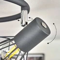 Gullspang Deckenleuchte Anthrazit, Chrom, 3-flammig -Lampe Verkäufe gullspang deckenleuchte h3388174 5
