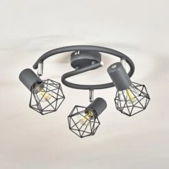 Gullspang Deckenleuchte Anthrazit, Chrom, 3-flammig -Lampe Verkäufe gullspang deckenleuchte h3388174 7