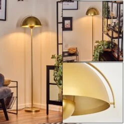 Guttsta Stehleuchte Gold, 1-flammig