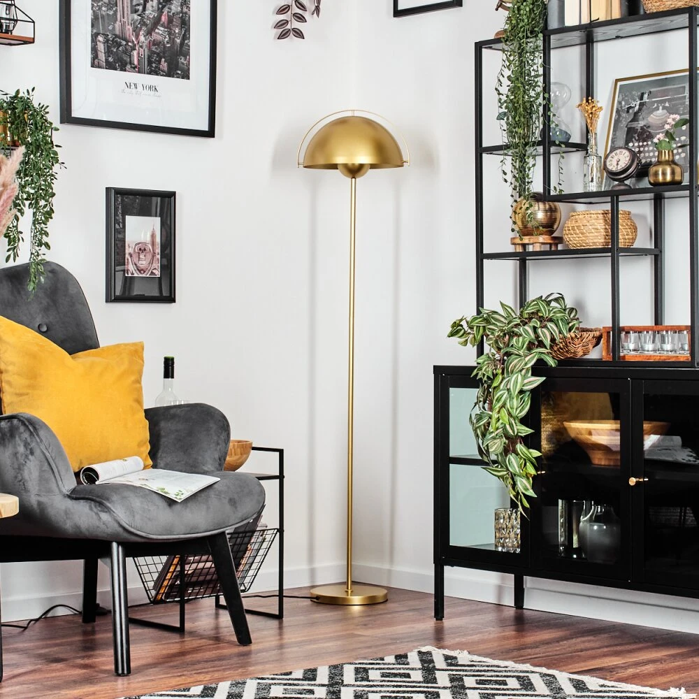 Guttsta Stehleuchte Gold, 1-flammig 12 Guttsta Stehleuchte Gold, 1-flammig – Bild 10