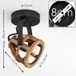 Haervej Deckenleuchte Schwarz, 1-flammig -Lampe Verkäufe haervej deckenleuchte h3365908 1