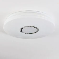 Hafdhem Deckenleuchte LED Silber, 1-flammig, Fernbedienung -Lampe Verkäufe hafdhem deckenleuchte h3834558 7