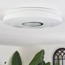 Hafdhem Deckenleuchte LED Silber, 1-flammig, Fernbedienung -Lampe Verkäufe hafdhem deckenleuchte h3834558 9