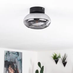 Haikala Deckenleuchte Rauchfarben, 1-flammig -Lampe Verkäufe haikala deckenleuchte h3595725 11