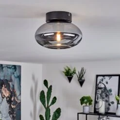 Haikala Deckenleuchte Rauchfarben, 1-flammig -Lampe Verkäufe haikala deckenleuchte h3595725 6