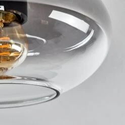 Haikala Deckenleuchte Klar, Rauchfarben, 1-flammig -Lampe Verkäufe haikala deckenleuchte h3667002 5