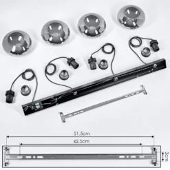 Haikala Pendelleuchte Schwarz, 4-flammig -Lampe Verkäufe haikala pendelleuchte h3597897 4