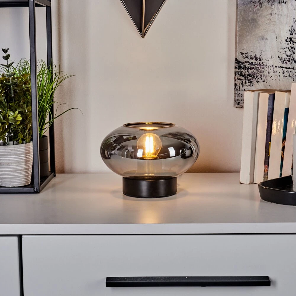 Haikala Tischleuchte Schwarz, 1-flammig 14 Haikala Tischleuchte Schwarz, 1-flammig – Bild 12