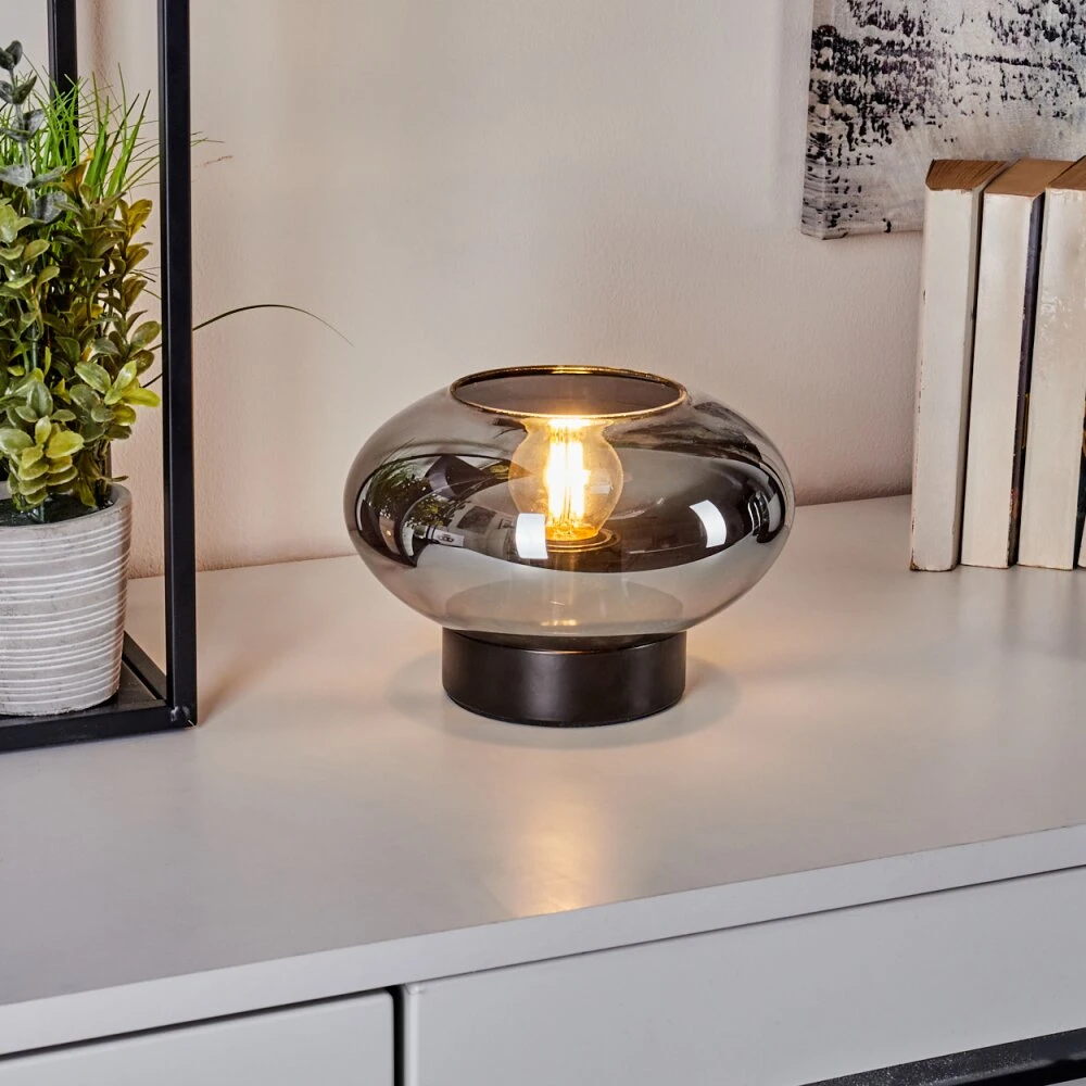 Haikala Tischleuchte Schwarz, 1-flammig 9 Haikala Tischleuchte Schwarz, 1-flammig – Bild 7