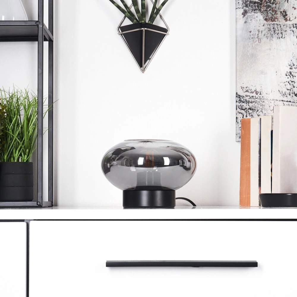 Haikala Tischleuchte Schwarz, 1-flammig 11 Haikala Tischleuchte Schwarz, 1-flammig – Bild 9