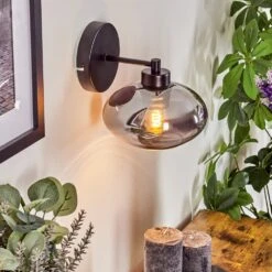 Haikala Wandleuchte Schwarz, 1-flammig -Lampe Verkäufe haikala wandleuchte h3777008 10