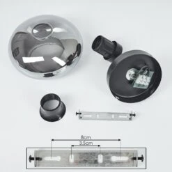 Haikala Wandleuchte Schwarz, 1-flammig -Lampe Verkäufe haikala wandleuchte h3777008 4