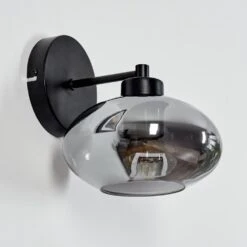 Haikala Wandleuchte Schwarz, 1-flammig -Lampe Verkäufe haikala wandleuchte h3777008 7