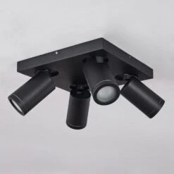 Hakamken Deckenleuchte LED Schwarz, 4-flammig -Lampe Verkäufe hakamken deckenleuchte h3438510 7