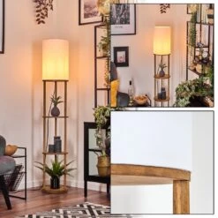 Hamaa Stehleuchte 26 Cm Naturfarben, 1-flammig