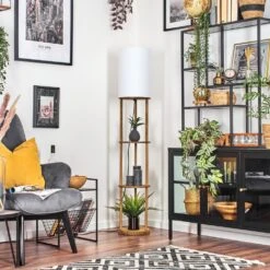 Hamaa Stehleuchte 26 Cm Naturfarben, 1-flammig -Lampe Verkäufe hamaa stehleuchte 26 cm h3702369 9