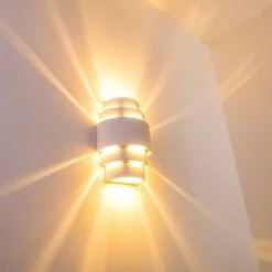 Handan Wandleuchte Weiß, 1-flammig -Lampe Verkäufe handan wandleuchte h329 10