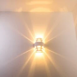 Handan Wandleuchte Weiß, 1-flammig -Lampe Verkäufe handan wandleuchte h329 12