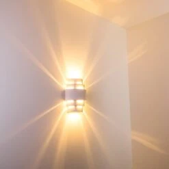 Handan Wandleuchte Weiß, 1-flammig -Lampe Verkäufe handan wandleuchte h329 3