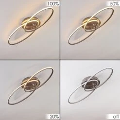 Harpeth Deckenleuchte LED Nickel-Matt, 1-flammig -Lampe Verkäufe harpeth deckenleuchte h3383049 1