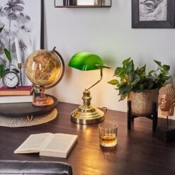 Havsta Bankerlampe Gold, Grün, Messing, 1-flammig -Lampe Verkäufe havsta bankerlampe h164243 8