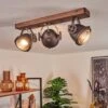 Herford Deckenleuchte Holz Dunkel, 3-flammig -Lampe Verkäufe herford deckenleuchte h3017340 0