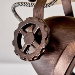 Herford Deckenleuchte Holz Hell, Kupferfarben, 1-flammig -Lampe Verkäufe herford deckenleuchte h3388839 6