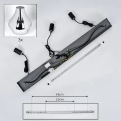 Herisau Hängeleuchte Schwarz, 3-flammig 20 Herisau Hängeleuchte Schwarz, 3-flammig -Lampe Verkäufe herisau haengeleuchte h3745205 4