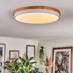 Hiral Deckenleuchte LED Naturfarben, Weiß, 1-flammig, Fernbedienung 24 Hiral Deckenleuchte LED Naturfarben, Weiß, 1-flammig, Fernbedienung -Lampe Verkäufe hiral deckenleuchte h3870716 10