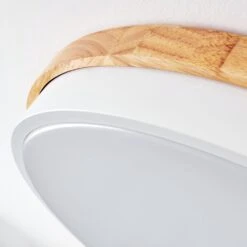 Hiral Deckenleuchte LED Naturfarben, Weiß, 1-flammig, Fernbedienung 19 Hiral Deckenleuchte LED Naturfarben, Weiß, 1-flammig, Fernbedienung -Lampe Verkäufe hiral deckenleuchte h3870716 5