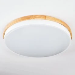 Hiral Deckenleuchte LED Naturfarben, Weiß, 1-flammig, Fernbedienung 21 Hiral Deckenleuchte LED Naturfarben, Weiß, 1-flammig, Fernbedienung -Lampe Verkäufe hiral deckenleuchte h3870716 7