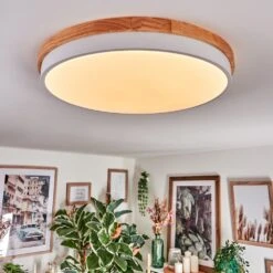 Hiral Deckenleuchte LED Naturfarben, Weiß, 1-flammig, Fernbedienung 22 Hiral Deckenleuchte LED Naturfarben, Weiß, 1-flammig, Fernbedienung -Lampe Verkäufe hiral deckenleuchte h3870716 8