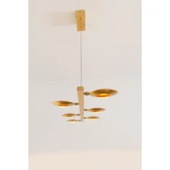 Holländer SIMULATORE Hängeleuchte LED Gold, 6-flammig -Lampe Verkäufe hollaender simulatore haengeleuchte 300 k 15194 6