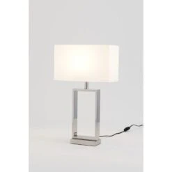 Holländer SPRAZZO Tischleuchte Silber, 1-flammig
