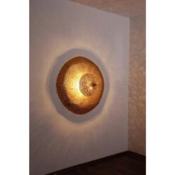 Holländer UTOPISTICO Wandleuchte Gold, Messing, 3-flammig -Lampe Verkäufe hollaender utopistico wandleuchte 300 k 1645 11