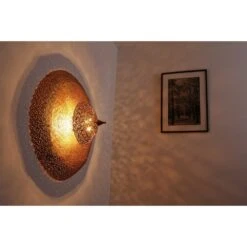 Holländer UTOPISTICO Wandleuchte Gold, Messing, 3-flammig -Lampe Verkäufe hollaender utopistico wandleuchte 300 k 1645 12