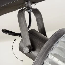 Holsa Deckenleuchte Schwarz, 2-flammig -Lampe Verkäufe holsa deckenleuchte h3444207 5