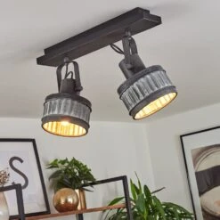 Holsa Deckenleuchte Schwarz, 2-flammig -Lampe Verkäufe holsa deckenleuchte h3444207 6