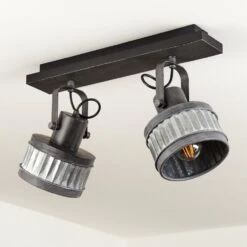 Holsa Deckenleuchte Schwarz, 2-flammig -Lampe Verkäufe holsa deckenleuchte h3444207 7