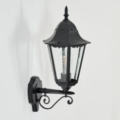 Hongkong Außenwandleuchte Schwarz, 1-flammig -Lampe Verkäufe hongkong aussenwandleuchte h3952764 11